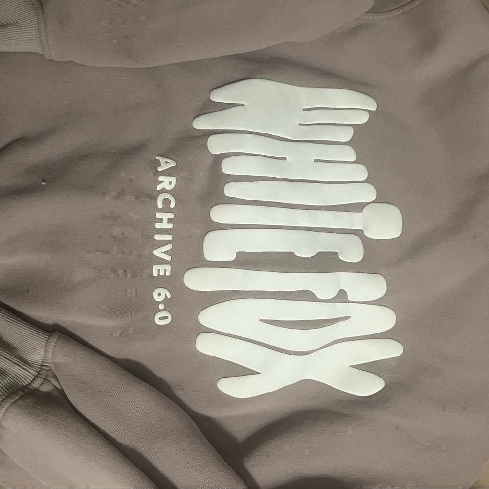 White Fox Archive 6.0 Gray Sweatshirt